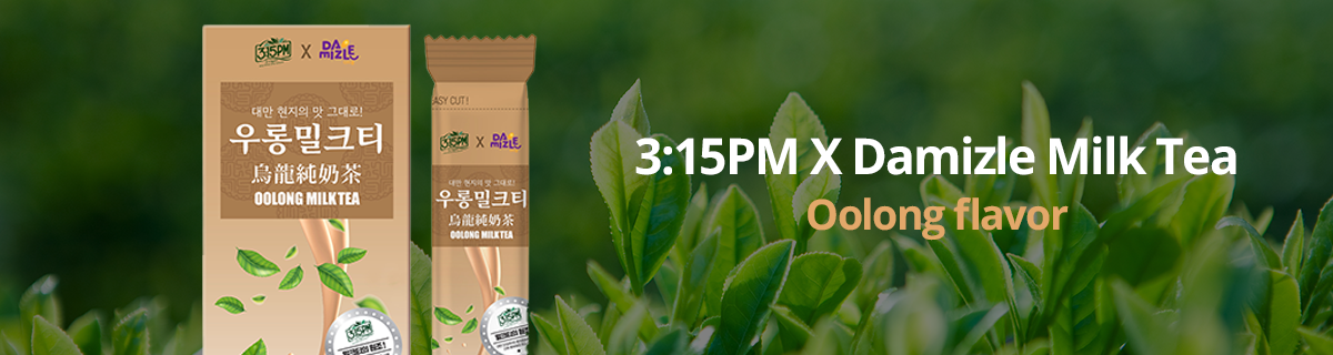 3:15PM X Damizle Milk Tea Oolong flavor