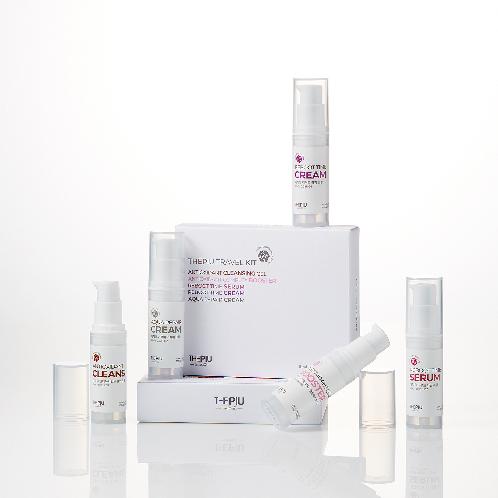 TRAVEL KIT 5ea 10ml | Antioxidant complex booster, Antioxidant cleansing gel, Reboot time serum, Reboot time cream,Aqua repair cream