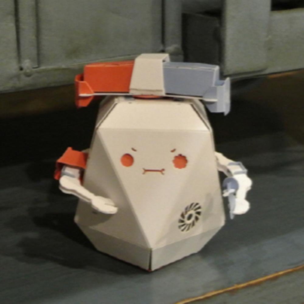 POLI [Robotry Moving Paper Toy The robit police]
