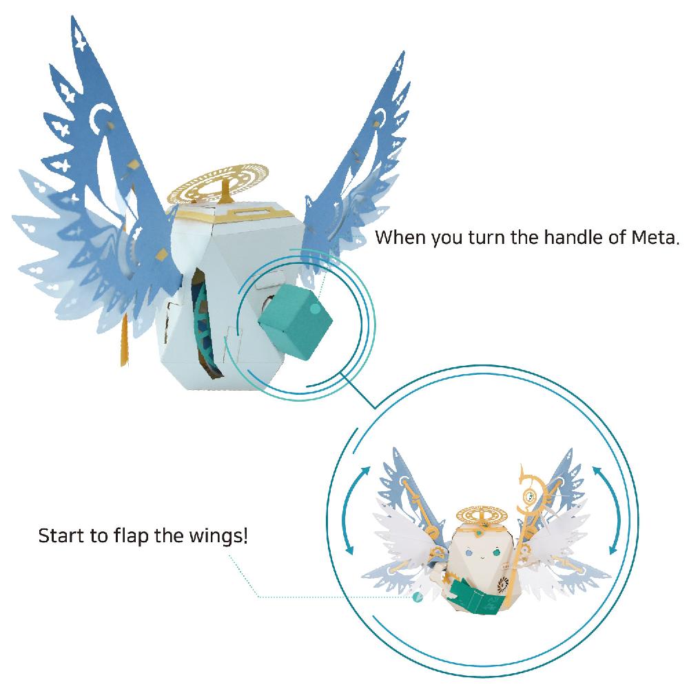 Moving Paper Craft Educational Toys for kids (META)