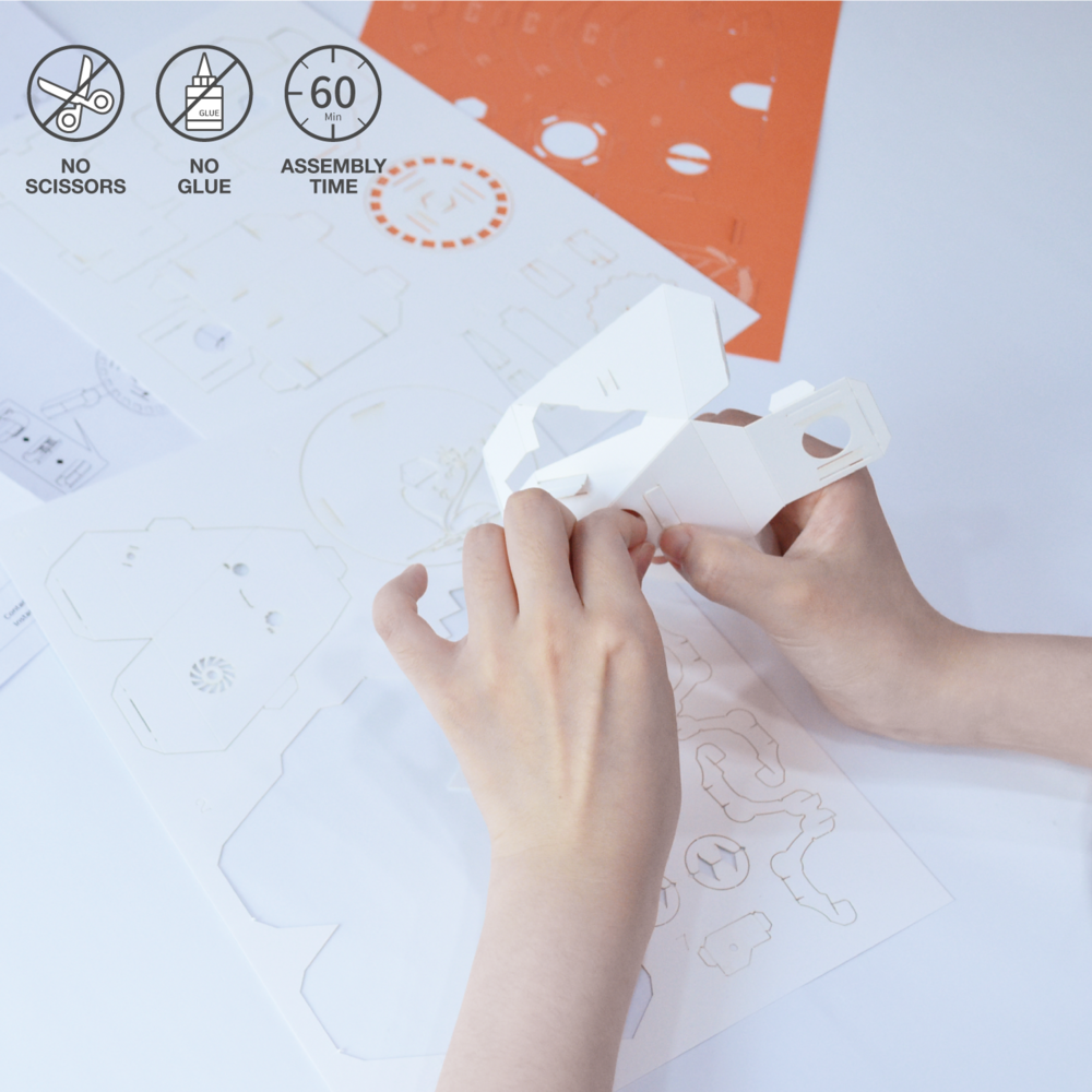 Moving Paper Craft Educational Toys for kids (SAKE)