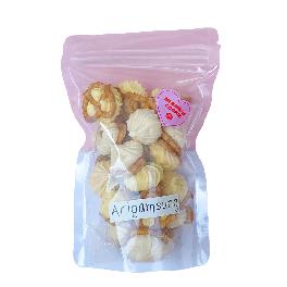 zipper pack type meringue cookie