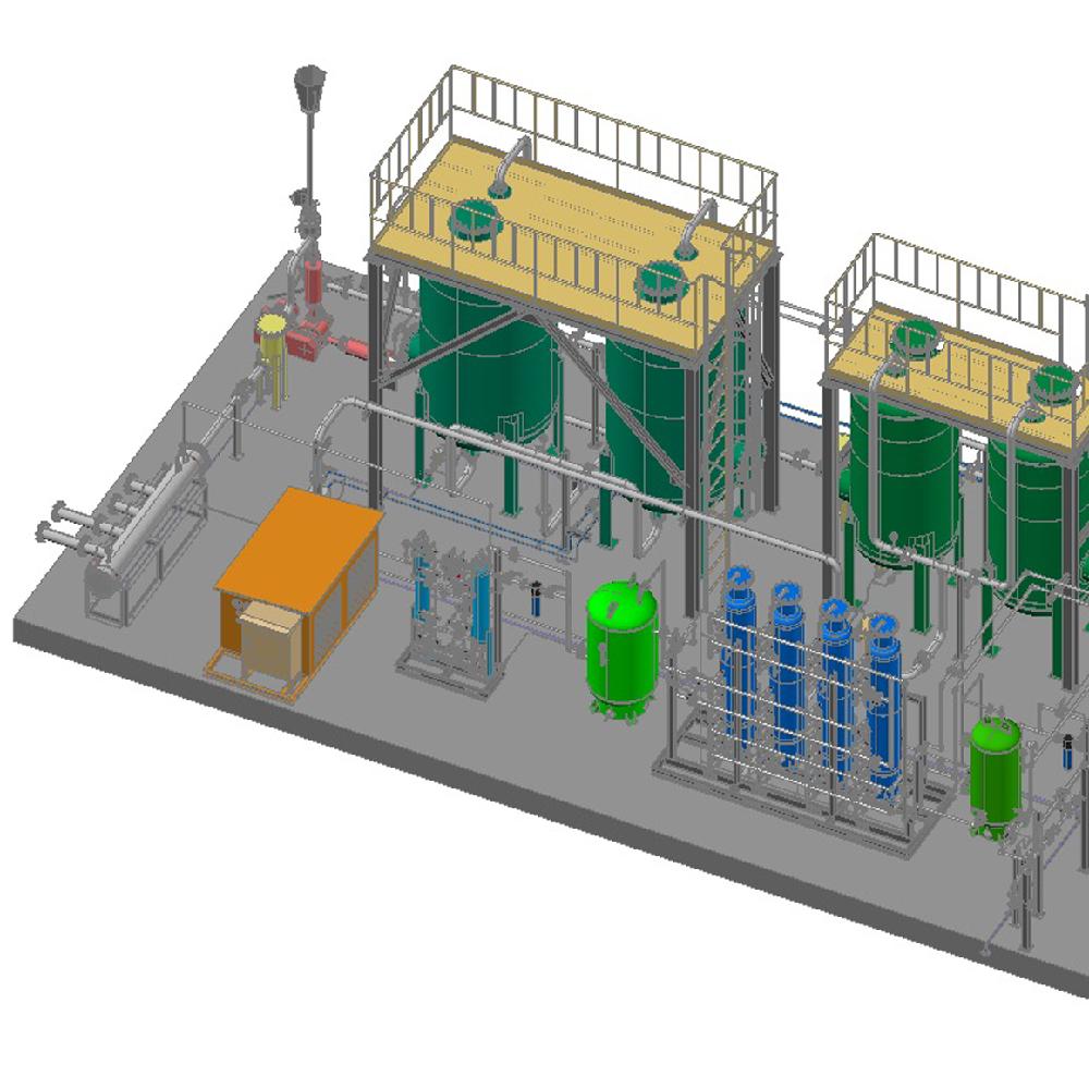Biogas Upgrade System (Membrane)