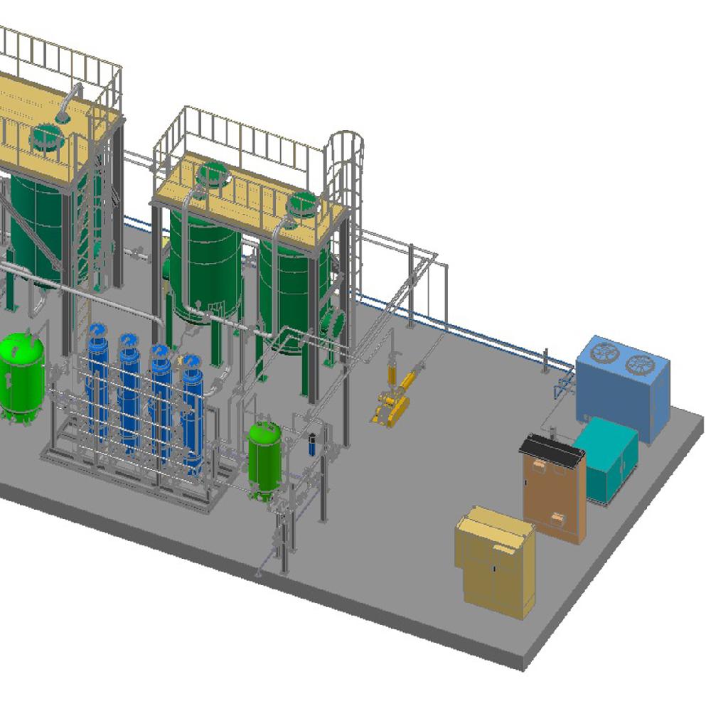 Biogas Upgrade System (Membrane)