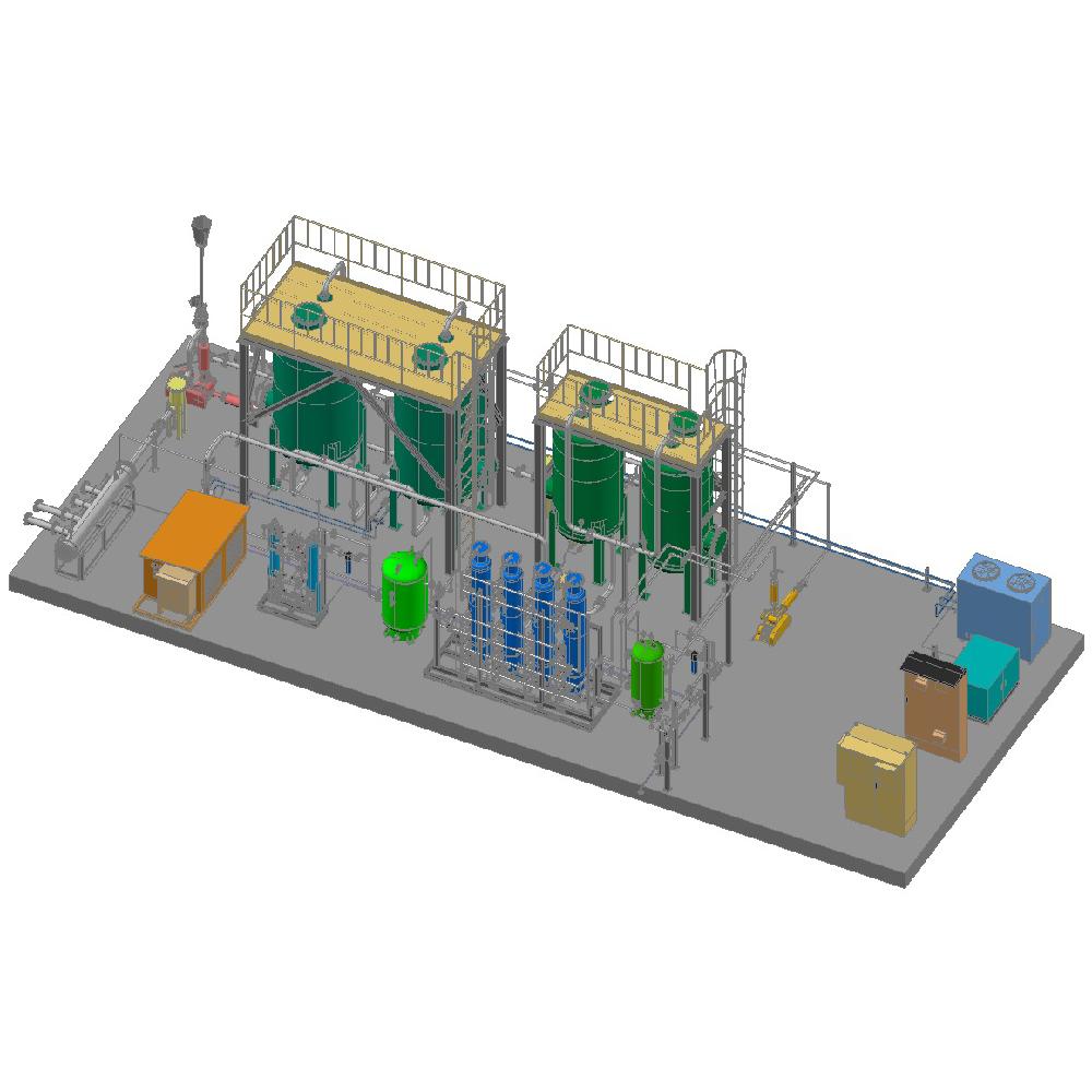 Biogas Upgrade System (Membrane)