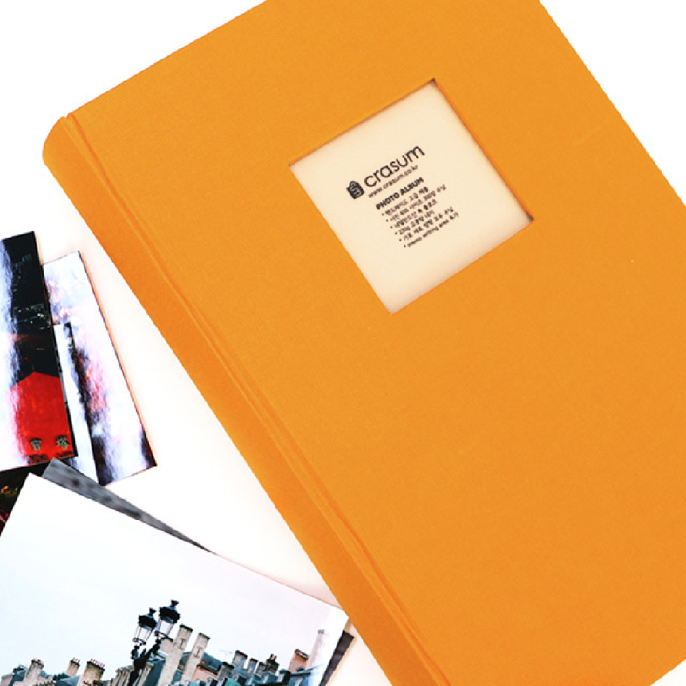 Fabric Frame Cover Photo Album 3UP, 4x6 300