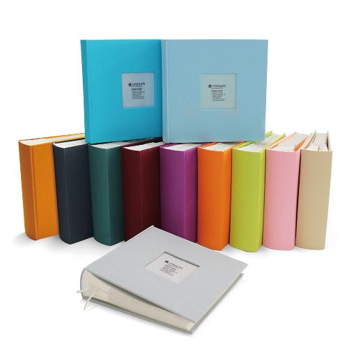 Fabric Frame Cover Photo Album 2UP, 4x6 200