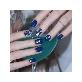 detail image2 Semi-curing Gel Nail Sticker - Crush Blue