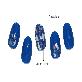 detail image4 Semi-curing Gel Nail Sticker - Crush Blue