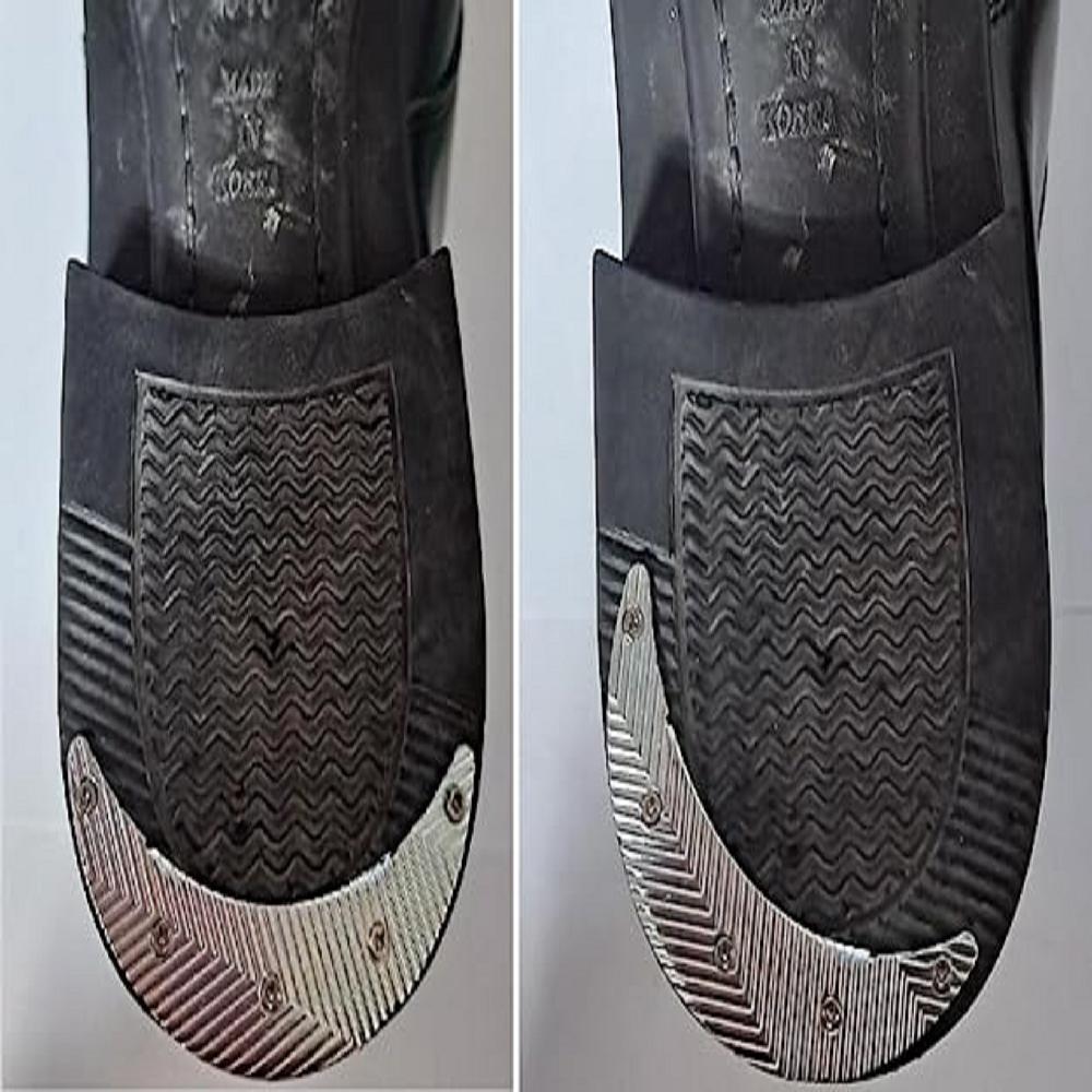 SJPMC Shoe Heel Pad for Preventing the Worn-Out (4pieces) Long-Lasting, Strong and Durable on Rough