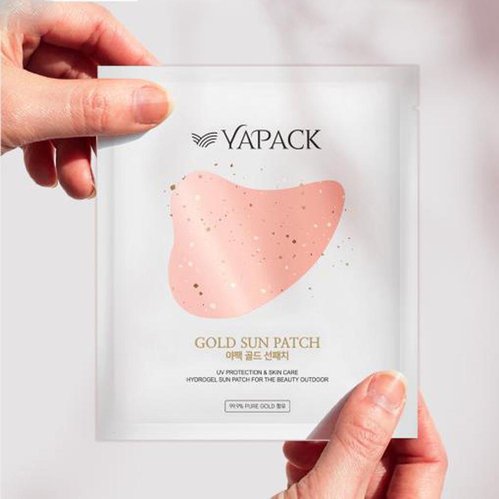 YAPACK gold sun patch