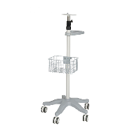 Medical Patient Mobile Monitor Stand Patient Monitor Roll With Stand Rolling Stand For Patient Moni